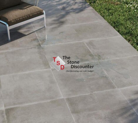 MBI GeoCeramica Brooklyn Gris 100x100x4 cm Sfeerfoto