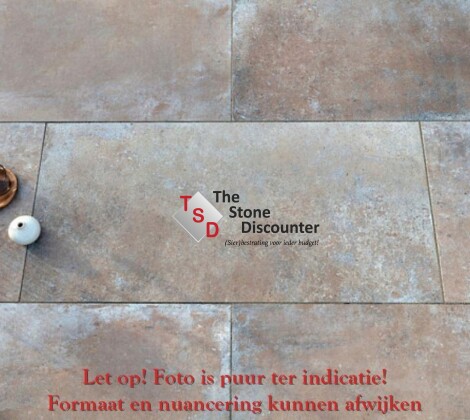 MBI GeoCeramica Chateaux Cotto 60x60x4 cm Sfeerfoto