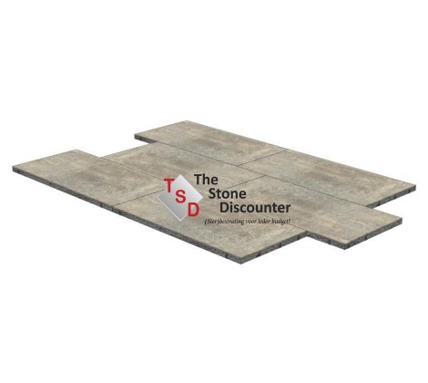 MBI GeoCeramica Chateaux Taupe 120x60x4 cm Productfoto