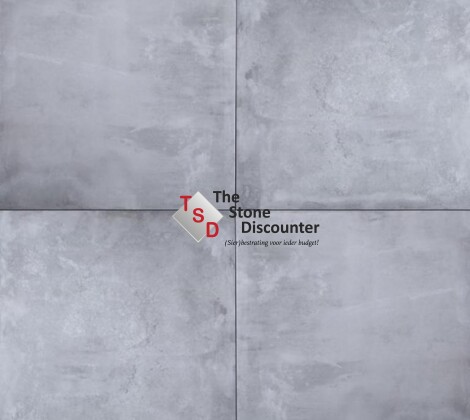 MBI GeoCeramica Concreet Smoke 60x60x4 cm Kleurfoto