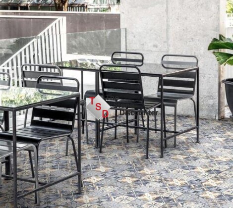 MBI GeoCeramica DueDecora Multicolor 60x60x4 cm Sfeerfoto