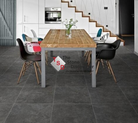 MBI GeoCeramica Evoque Fumo 60x60x4 cm Sfeerfoto