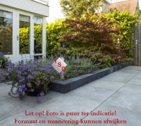 MBI GeoCeramica Evoque Greige 80x80x4 cm Sfeerfoto