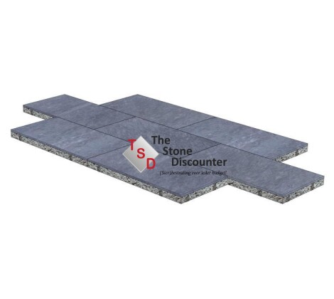 MBI GeoCeramica Fiordi Fumo 80x40x4 cm Productfoto