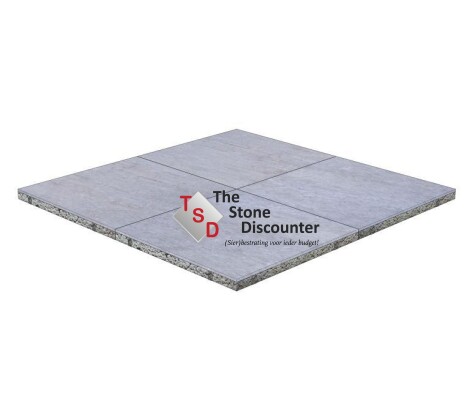 MBI GeoCeramica Fiordi Grigio 60x60x4 cm Productfoto