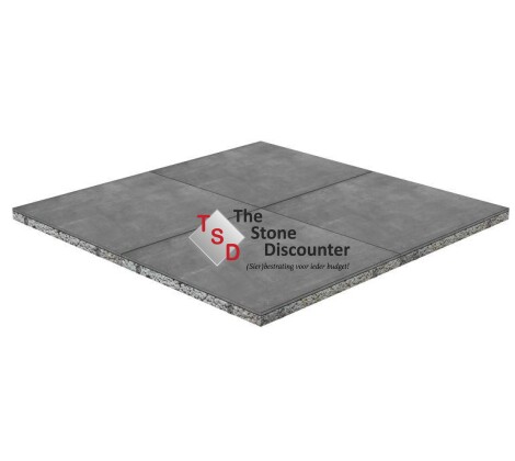 MBI GeoCeramica Flow Smoke 60x60x4 cm Productfoto
