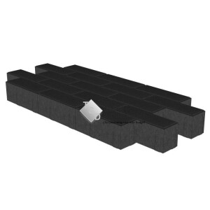 MBI GeoKlinker Plus Milano 21x7x8 cm Productfoto