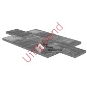 MBI GeoStretto Plus Tops Elba 80x40x4 cm Productfoto