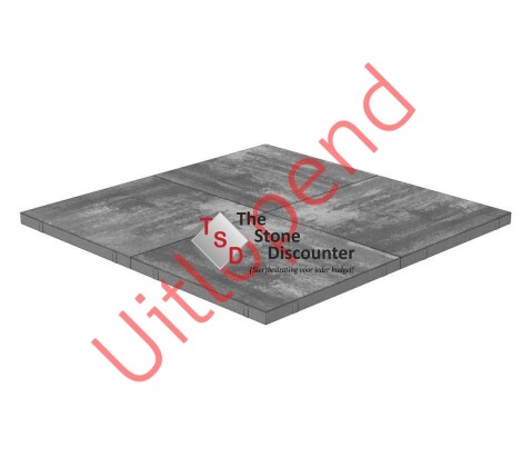 MBI GeoStretto Plus Tops Elba 80x80x4 cm Productfoto