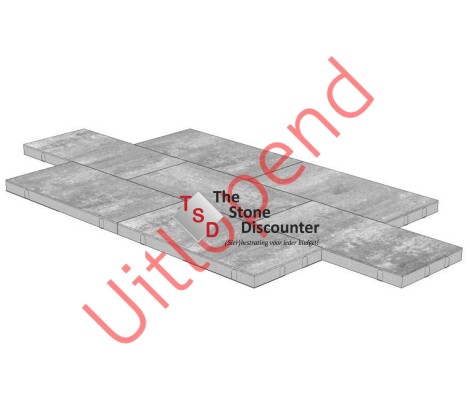 MBI GeoStretto Plus Tops Pavullo 80x40x4 cm Productfoto