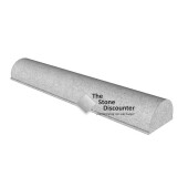 Stootband plakband grijs 20x12x100 cm recht