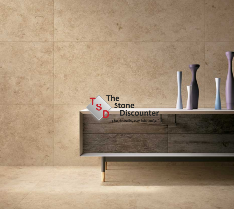 MBI Mirage NaMe Strutturata Jura Beige NE10 120x60x2 cm Sfeerfoto