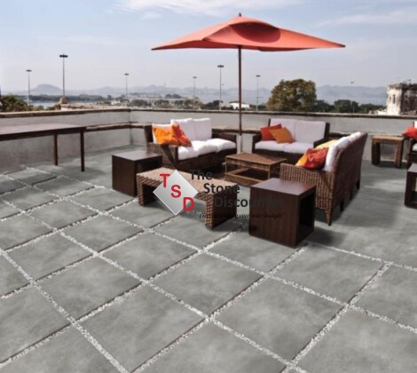 MBI RAK Emirates Cool Grey Matt 60x60x1,8 cm Sfeerfoto