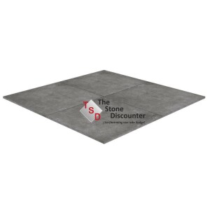 MBI TwentyGres Ambiance Antracite 80x80x2 cm Productfoto