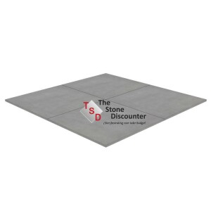 MBI TwentyGres Liquid Grey 80x80x2 cm Productfoto