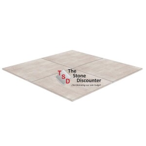 MBI TwentyGres Liquid Taupe 80x80x2 cm Productfoto