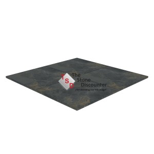 TwentyGres Starter Strato Black 60x60x2 cm productfoto