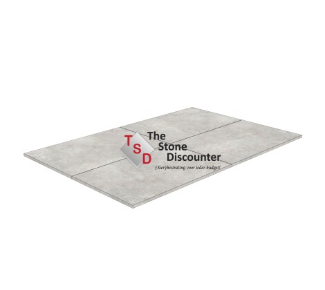 TwentyGres Starter Crassana Grey 90x60x2 cm productfoto