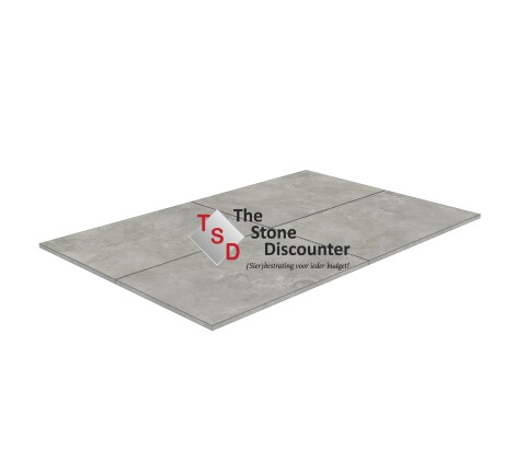 TwentyGres Starter Merlot Grey 90x60x2 cm productfoto