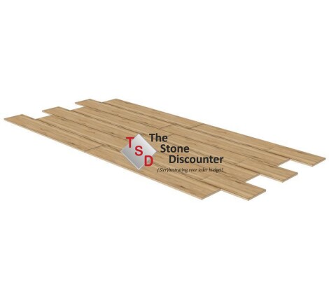 MBI TwentyGres Eiche Natur 180x30x2 cm Productfoto