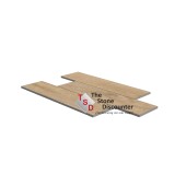 Mirage Kao Hazelnut 120x30x2 cm productfoto