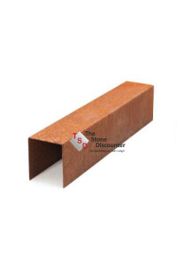 Opsluitband afdekker 6x200x6,5 cm Corten