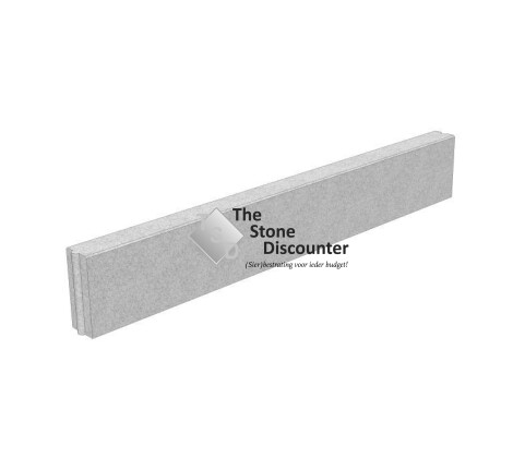 Opsluitband grijs 6x15x100 cm