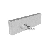 Opsluitband grijs 10x30x100 cm