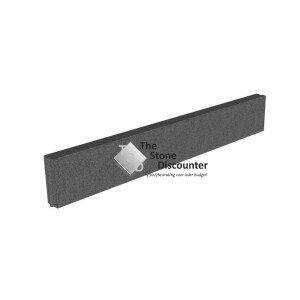 Opsluitband zwart 5x15x100 cm