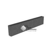 Opsluitband zwart 8x20x100 cm