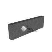 Opsluitband zwart 10x30x100 cm
