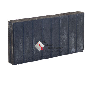 Palissade recht 6x25x50 cm zwart productfoto