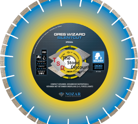 Gres Wizard Silentcut Speciaal 300mm