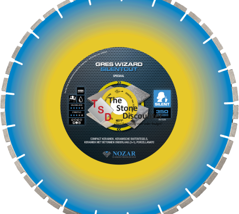 Gres Wizard Silentcut Speciaal 350mm