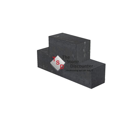 Stapelblok strak Antraciet 30x15x15 cm productfoto