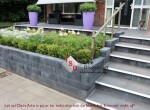 Stapelblok strak Antraciet 45x15x15 cm sfeerfoto