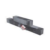 Stapelblok strak grijs zwart 60x12x12 cm productfoto