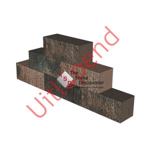 Roccia bruin-zwart 30x12x12 cm productfoto