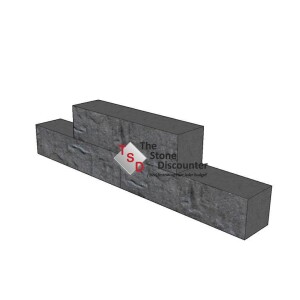 GeoMattone Cannobio 60x15x15 cm productfoto