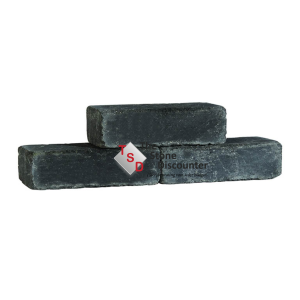 Stapelblok getrommeld Antraciet 60x15x15