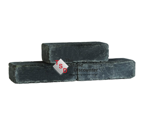 Stapelblok getrommeld Antraciet 60x15x15