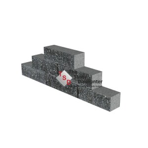 Splitblok noors antraciet 29x9x9 cm