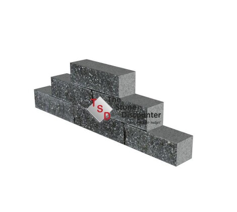 Splitblok noors antraciet 29x9x9 cm