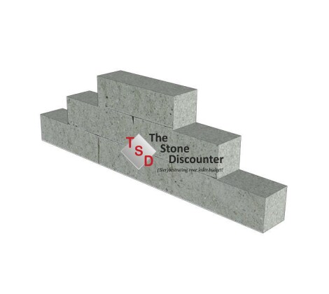 Splitblok noors wit 29x9x9 cm