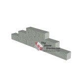 Splitblok noors wit 37,7x9x9 cm