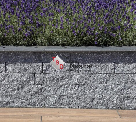 Splitblok Noors Antraciet 29x9x9 cm sfeerfoto