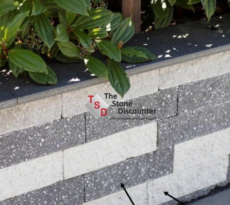 Splitblokken mix Noors Wit, grijs en antraciet