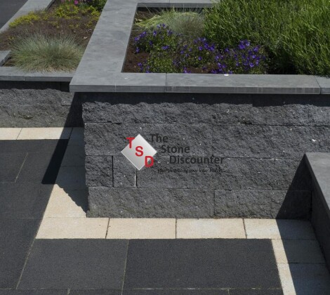 Splitblok Antraciet 37,7x9x9 cm sfeerfoto