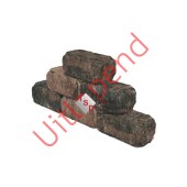 Roccia getrommeld bruin zwart 30x12x12cm productfoto 3