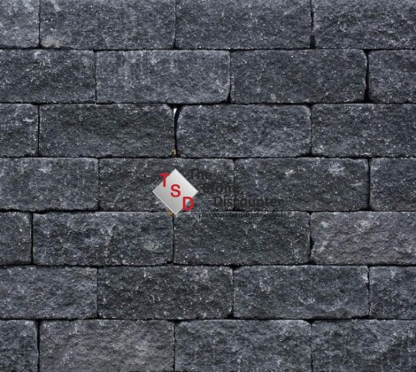 Roccia getrommeld antraciet 30x12x12cm kleurfoto